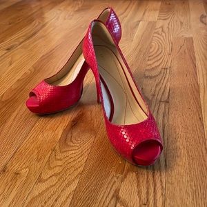 Kate Spade Red High Heels